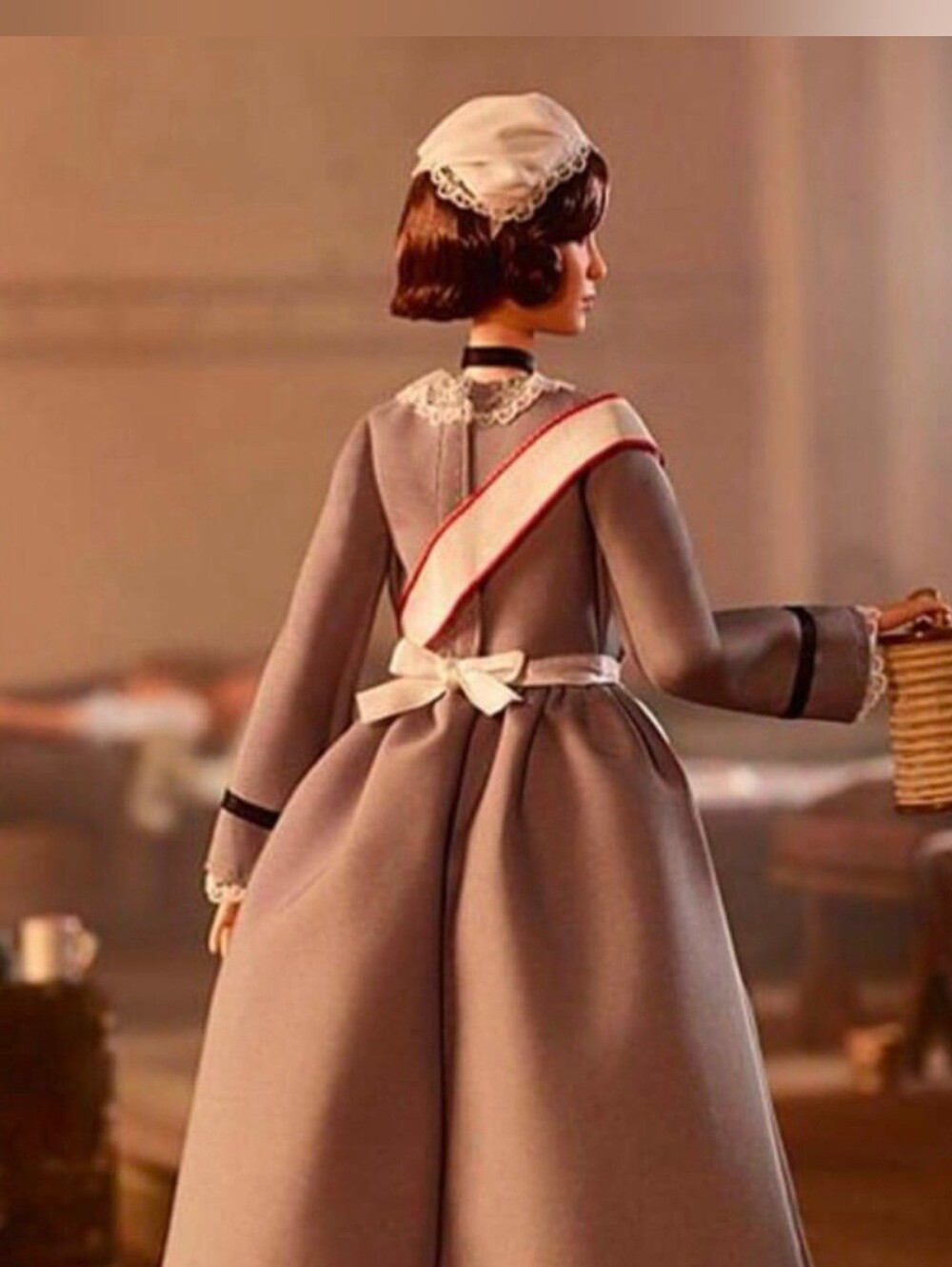Florence Nightingale Barbie Inspiring Women Doll - Picture 14 of 16